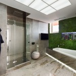 Оформление ванной в лимонных тонах